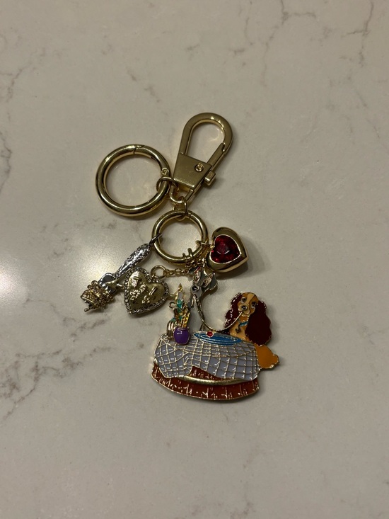 BaubleBar Accessories - Baublebar Disney- Lady and the Tramp Keychain-New